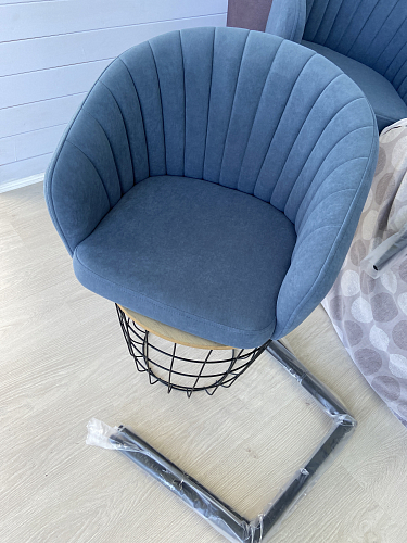 Стул на металлокаркасе Моншау бэст VL-2109 13 / черный фото покупателя 1